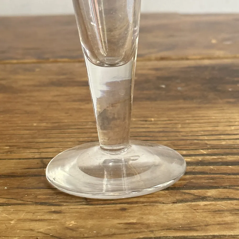 19th Century French Antique Champagne Flute (No. g12)