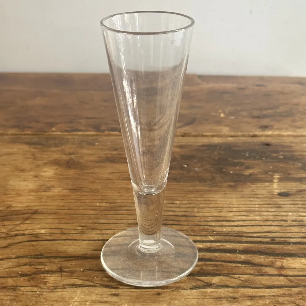 19th Century French Antique Champagne Flute (No. g15)