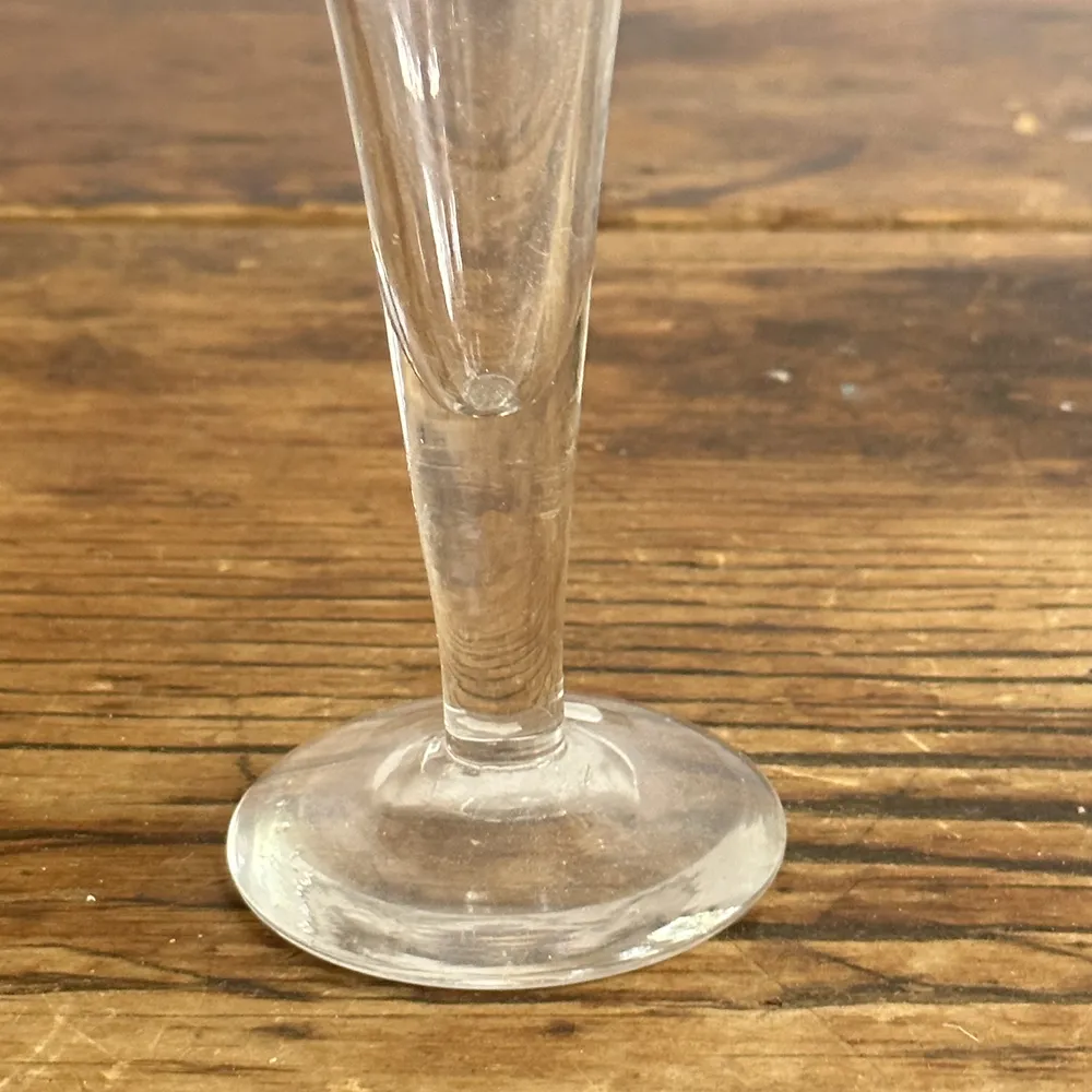 19th Century French Antique Champagne Flute (No. g18)