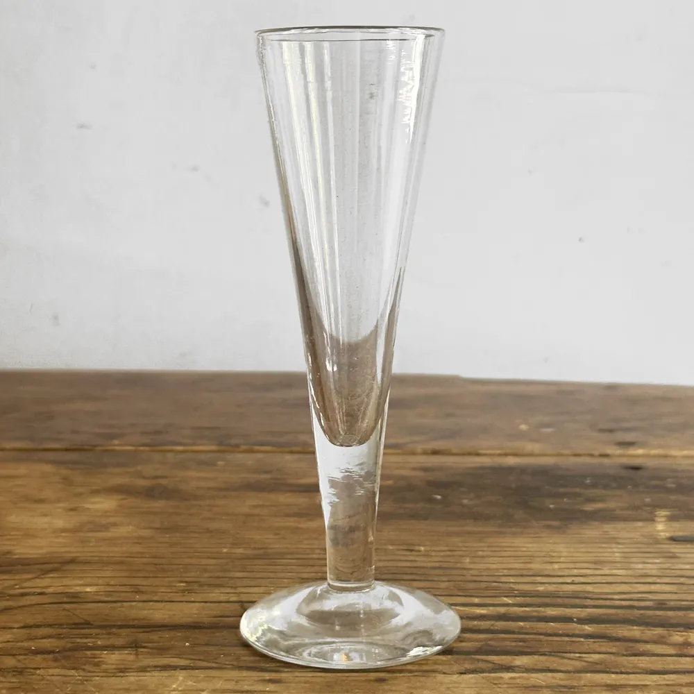 19th Century French Antique Champagne Flute (No. g18)