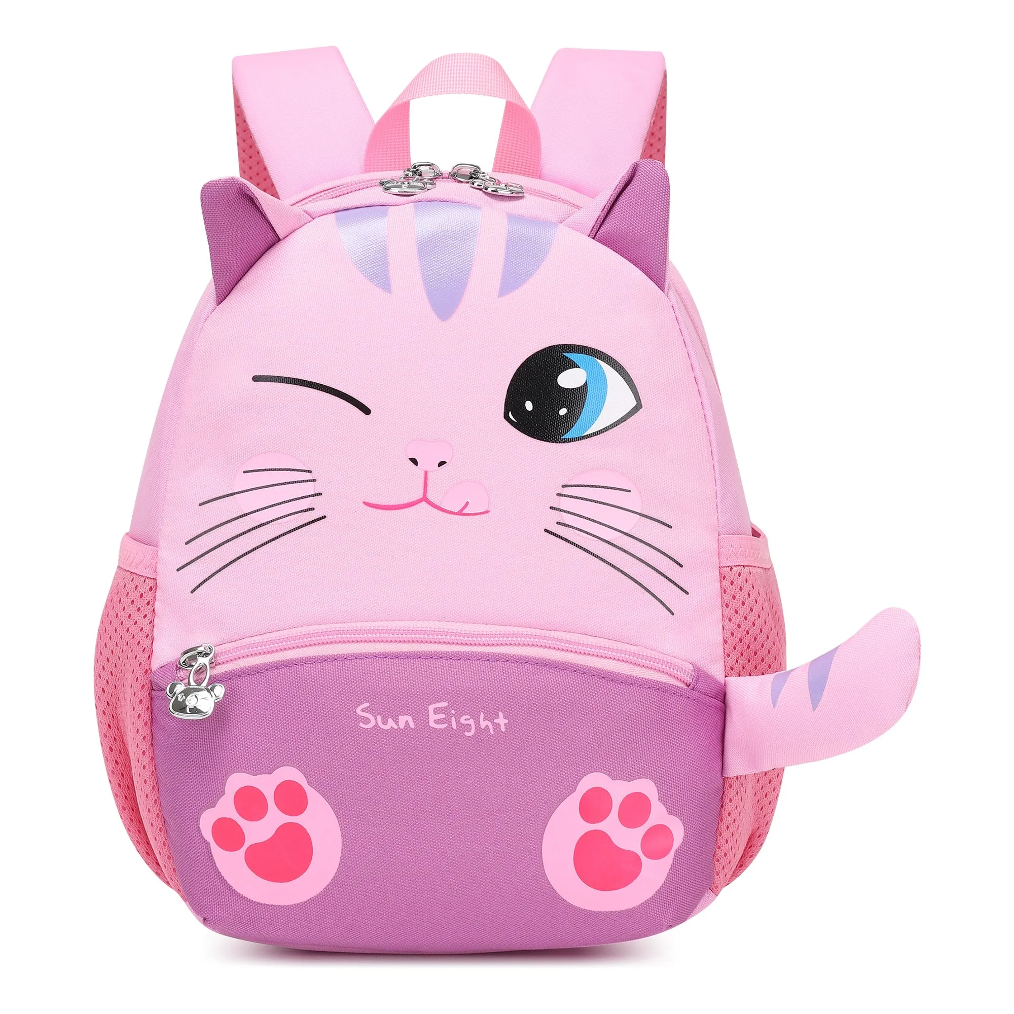 3D Cartoon Design Backpacks for 3–8 Year Old Kids