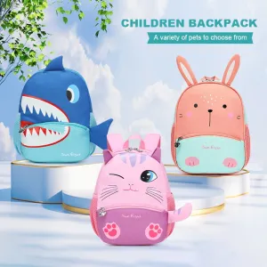 3D Cartoon Design Backpacks for 3–8 Year Old Kids