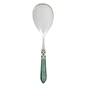 Aladdin Antique Green Serving Spoon