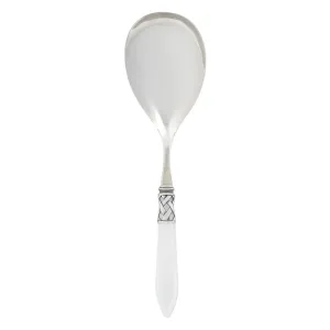 Aladdin Antique White Serving Spoon