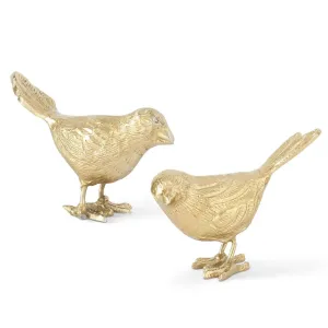 Antique Gold Song Birds