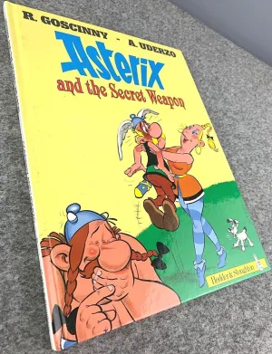 Asterix & the Secret Weapon 1991 Hodder 1st UK Edition Hardback Comic Book EO Uderzo