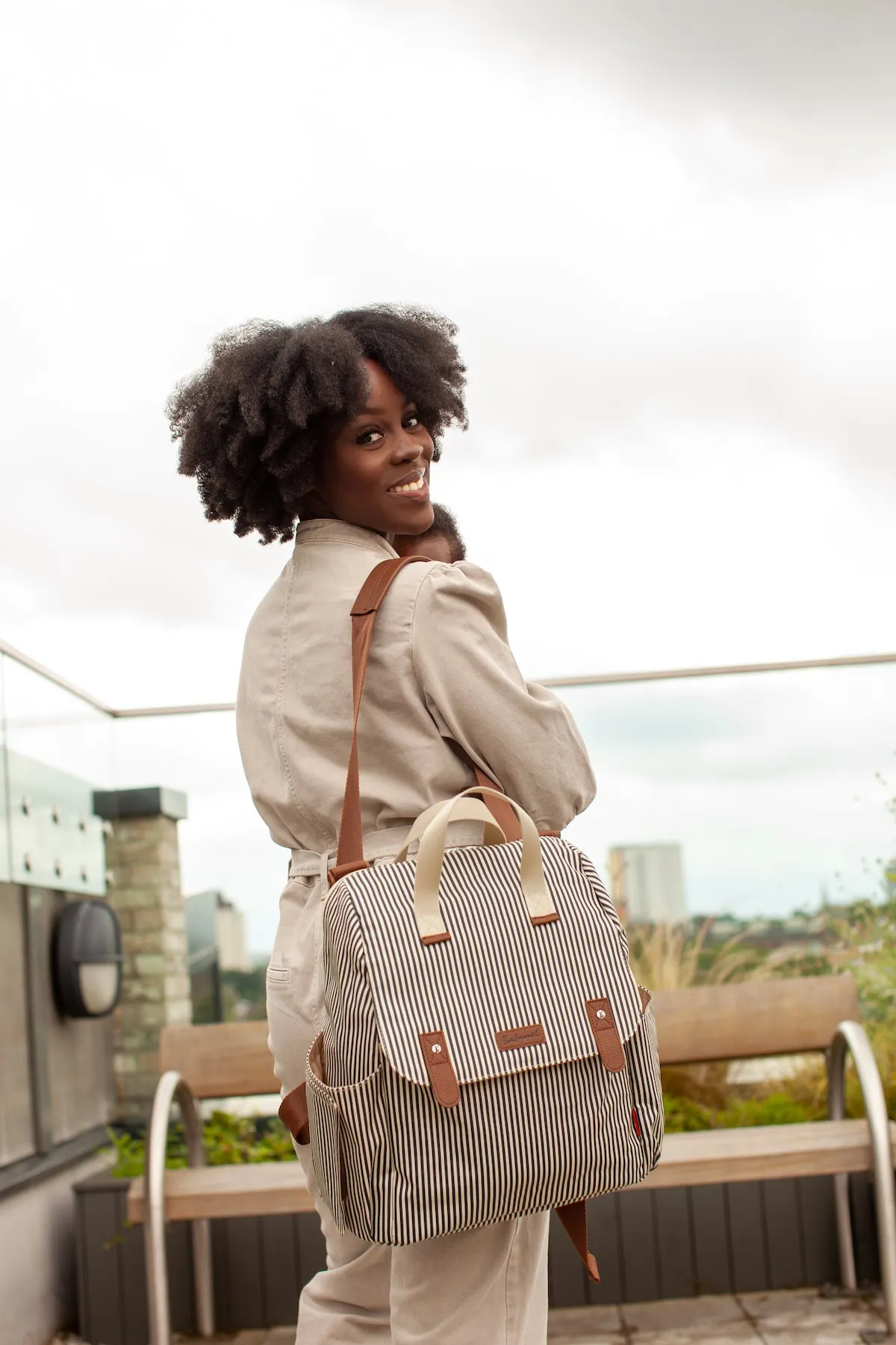 Babymel Robyn eco Convertible Backpack