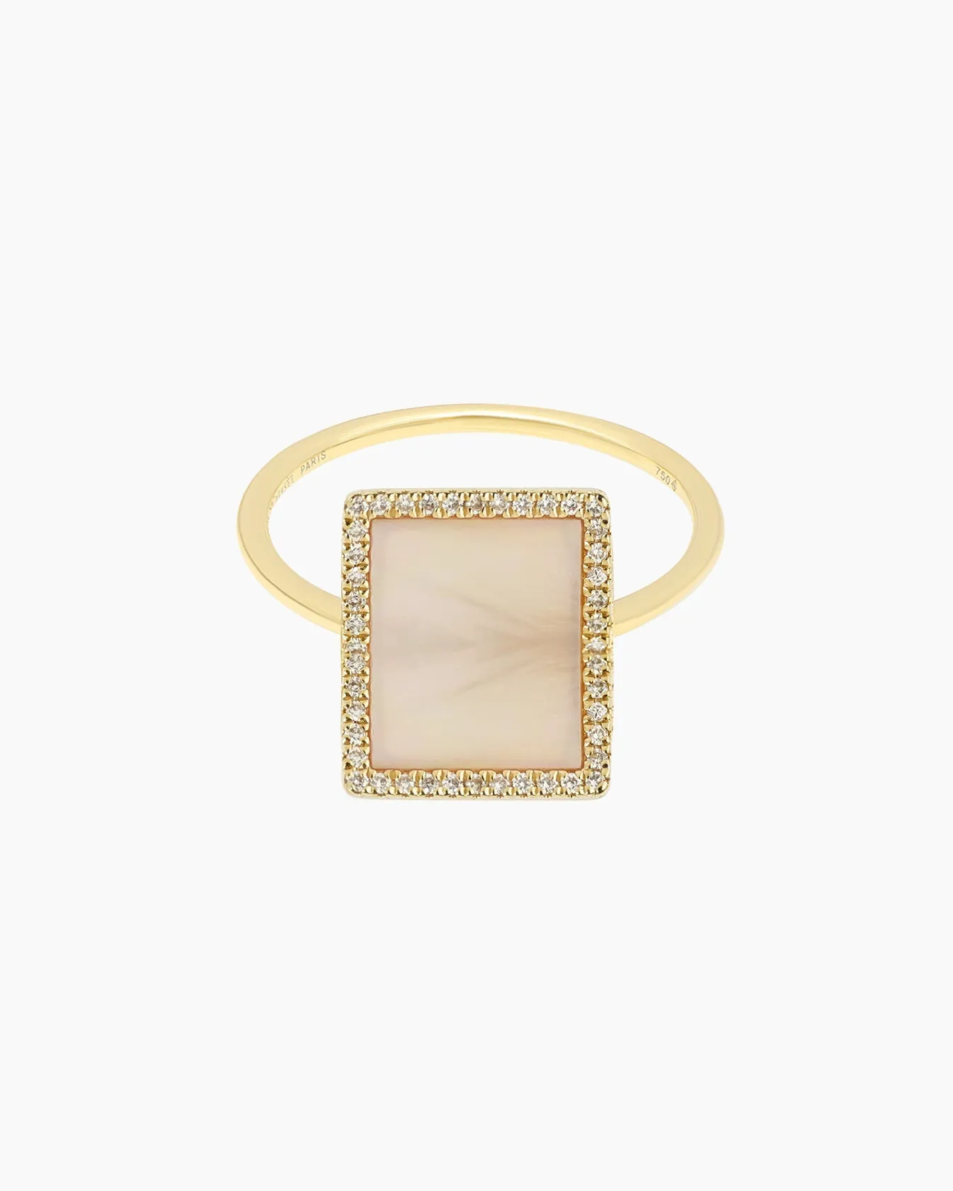 Bague Semi Precious Rectangle