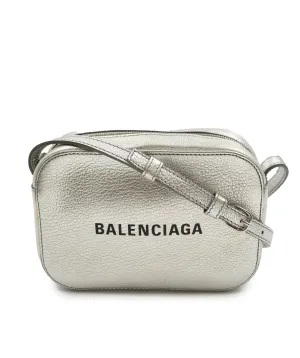 Balenciaga XS Silver Camera Bag - AJC0011