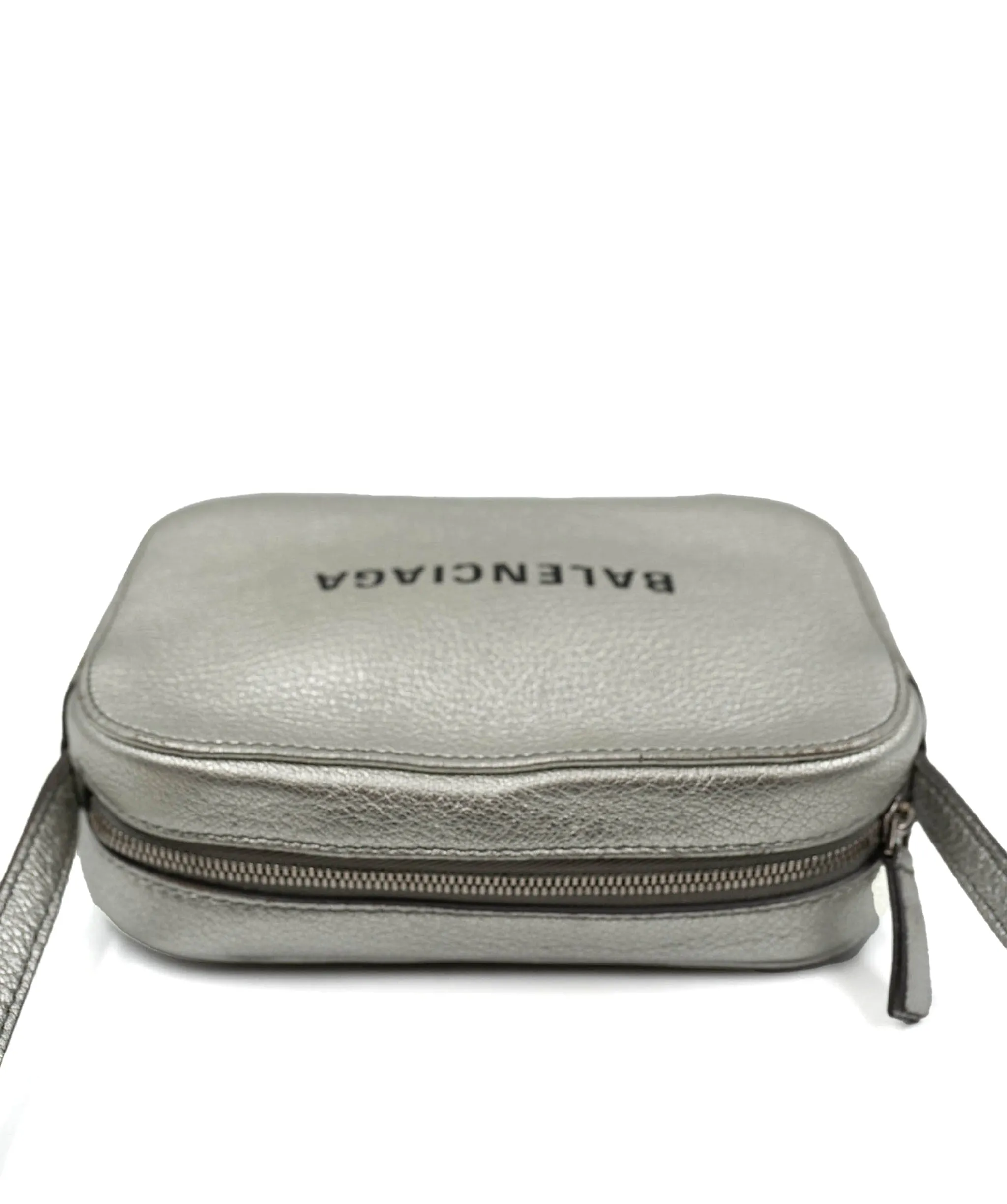 Balenciaga XS Silver Camera Bag - AJC0011