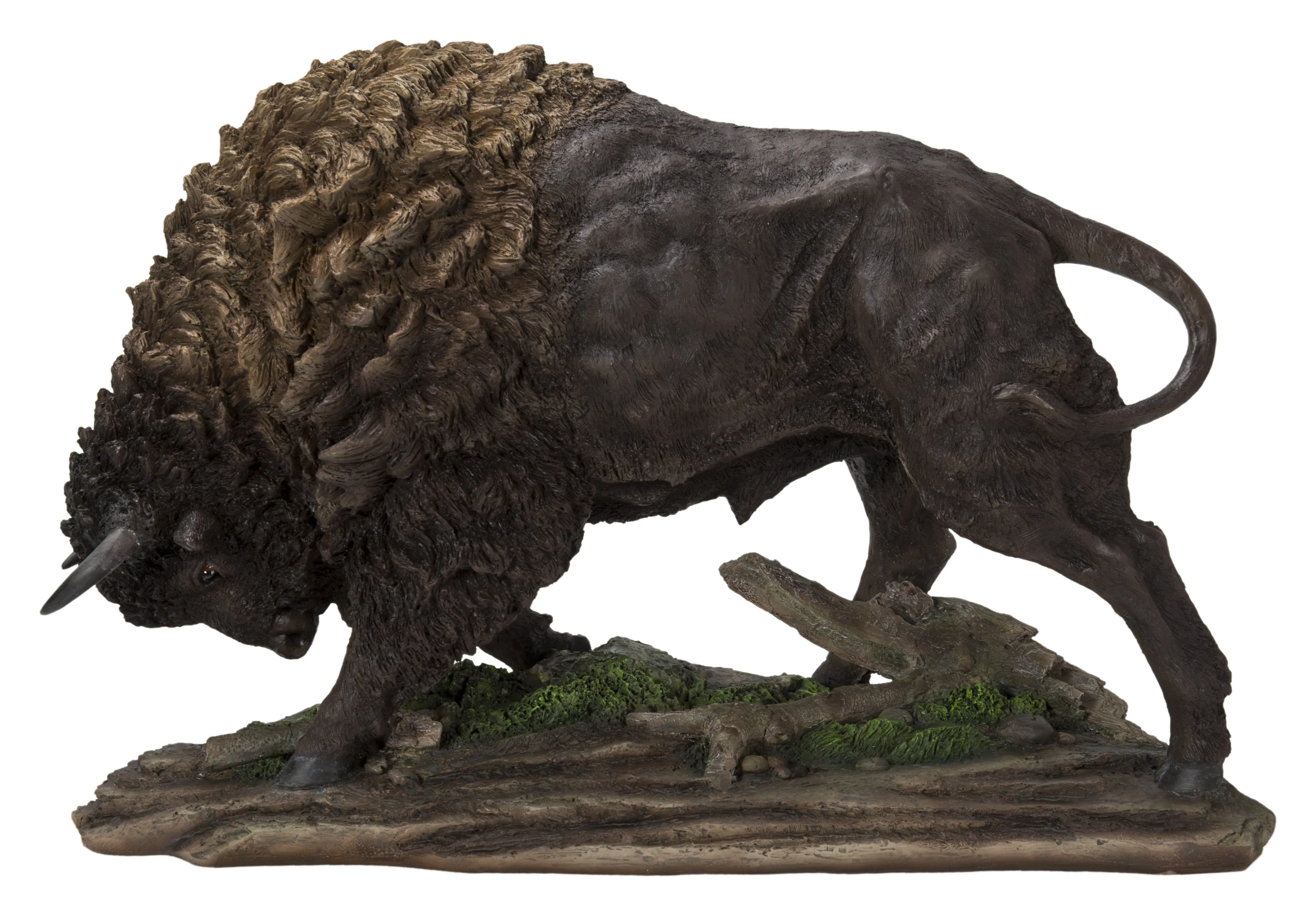 Bison Head Down - Large