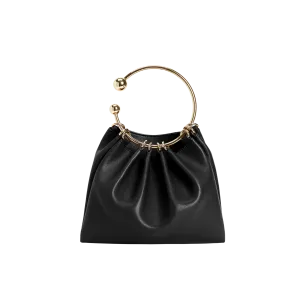 Black Ring Handle Bag