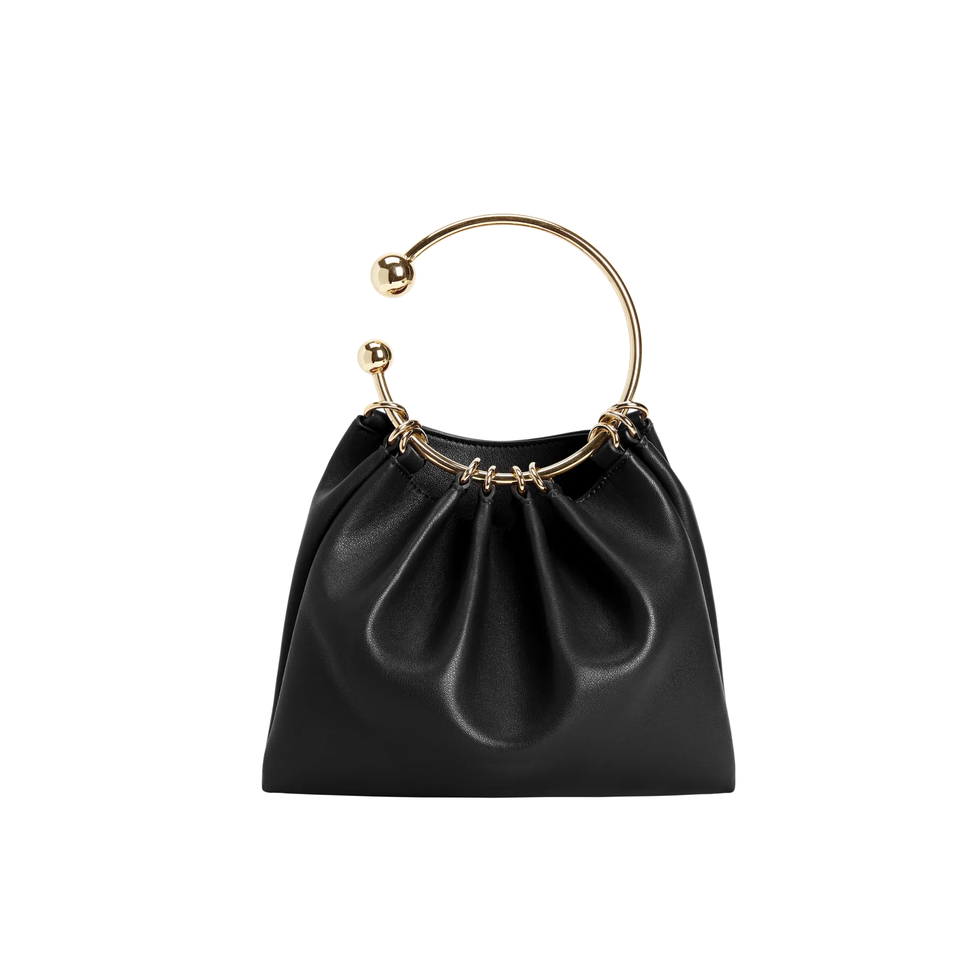 Black Ring Handle Bag