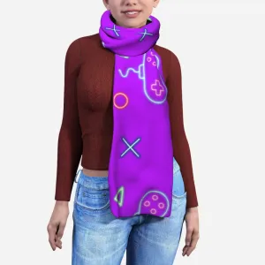 Blanket Scarf - Gaming Neon Purple