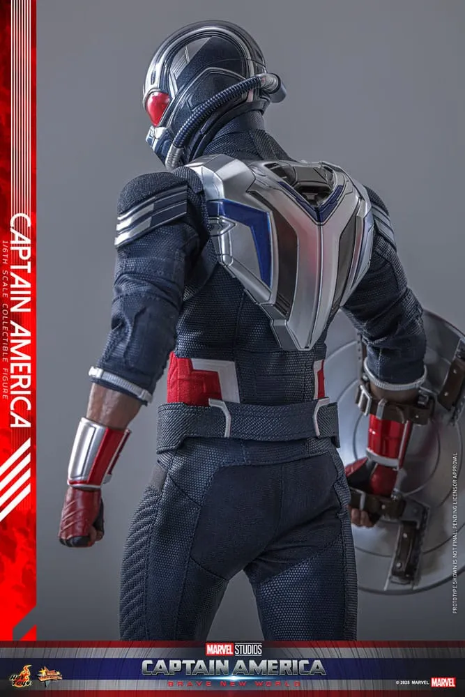 Captain America: Brave New World Movie Masterpiece Action Figure 1/6 Captain America 30 cm