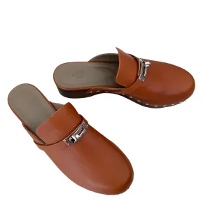 Carlotta Leather Clogs - 10