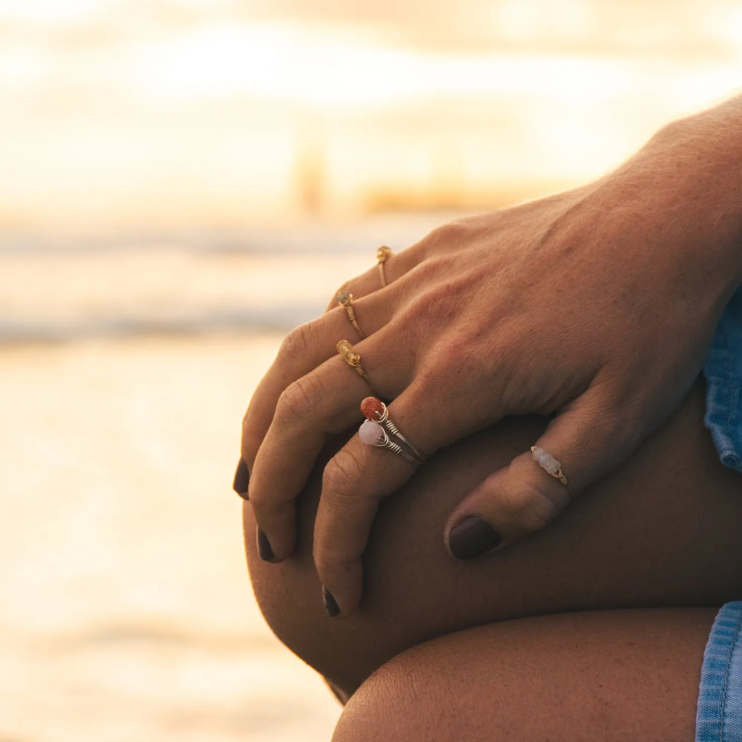 Citrine Statement Ring