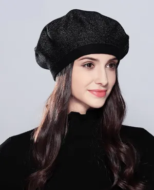 Elegant Knitted Beret