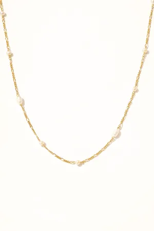 Fine Pearl Scatter Necklace