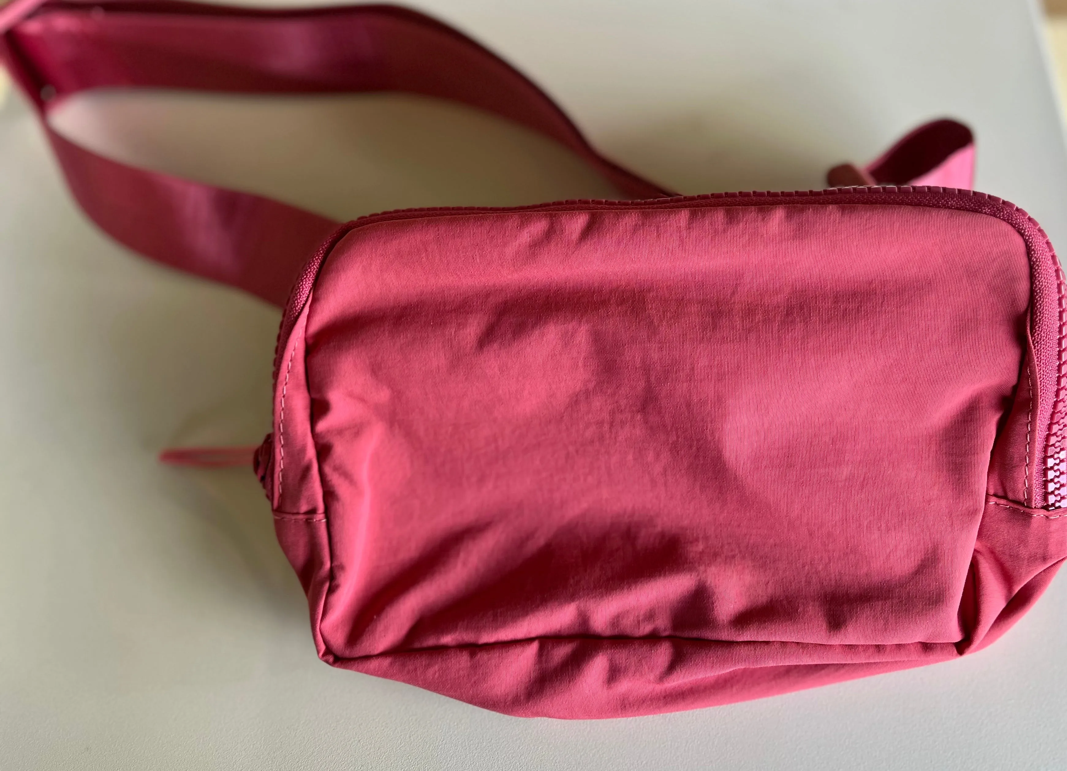 Fuchsia Waterproof Everywhere Adjustable Belt Bag