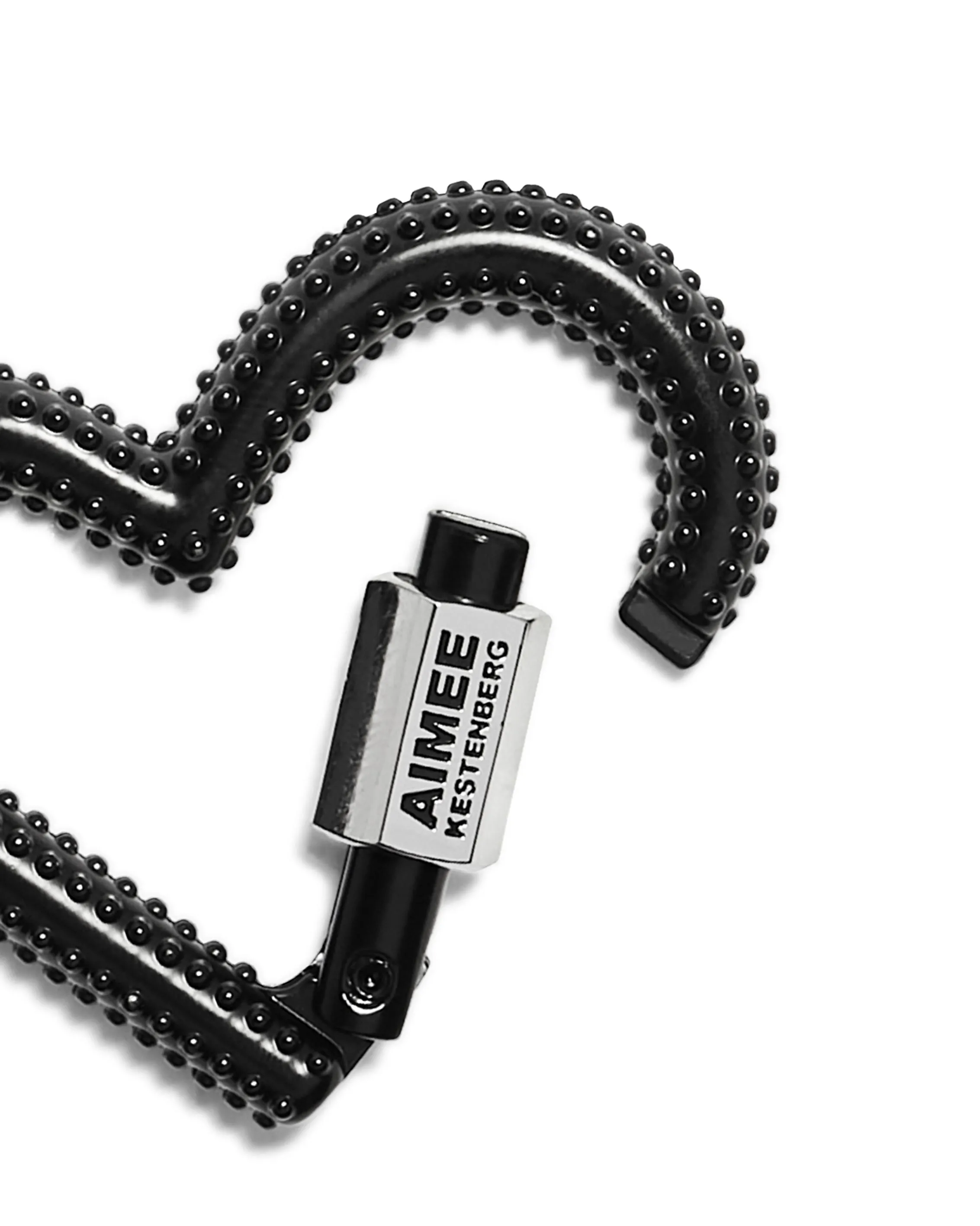 It's A Love Thing Studded Heart Carabiner