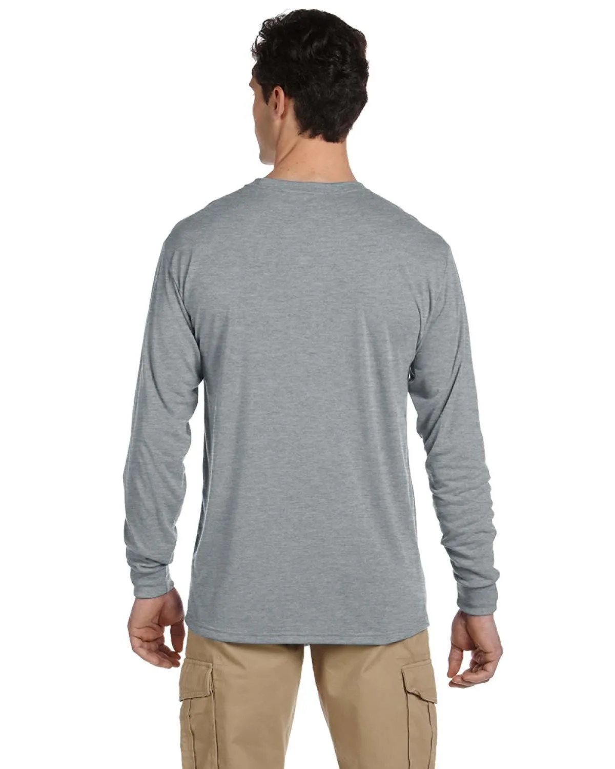 Jerzees 21ML Adult DRI-POWER SPORT Long-Sleeve T-Shirt