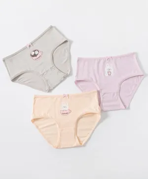 Junior Somebunny in Cup Mini 3-pack Panties