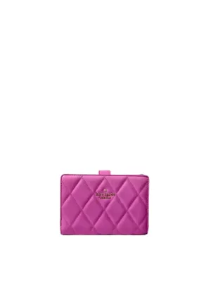 Kate Spade Carey Medium Compact Bifold Wallet In Baja Rose KG424