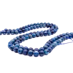 Kyanite 8mm Smooth Rounds Bead Strand