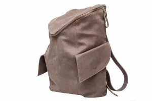 Leather Backpack/ Brown leather backpack