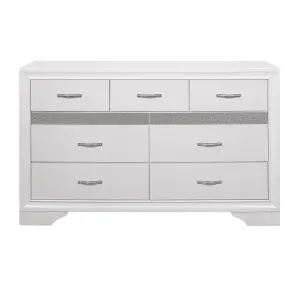 Luster White Dresser