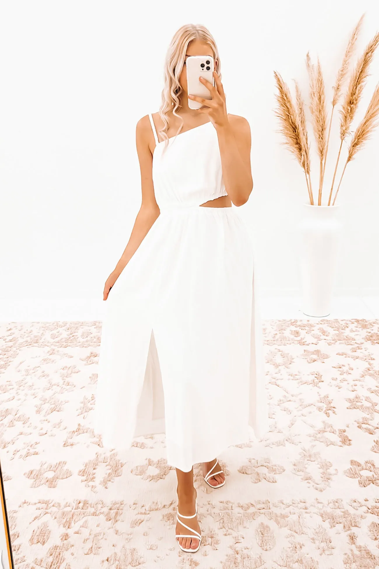 Mirella Maxi Dress White