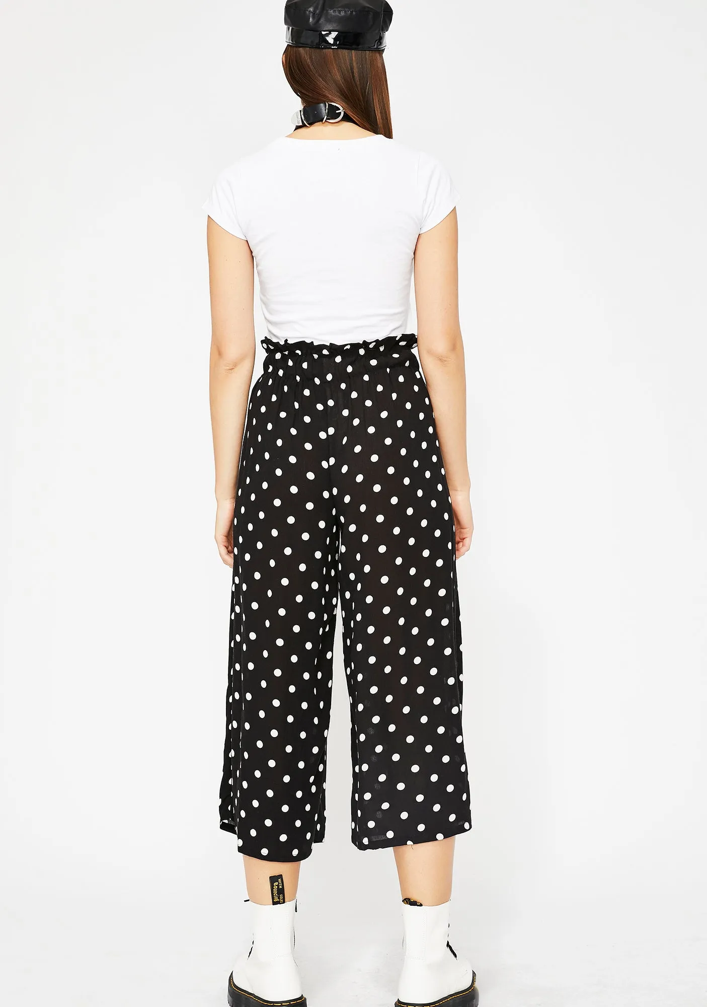 On The Dot Cropped Pants