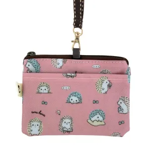 Pink Hedgehog Card & Coin Purse