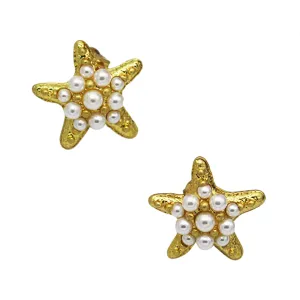 Pre Order: Vintage Seaside Vacation Starfish Earrings