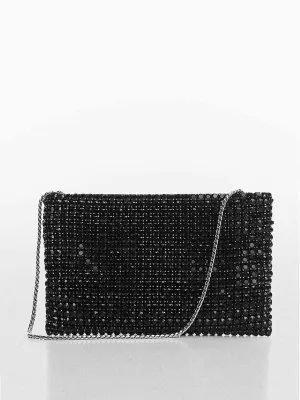 Precious sequin clutch bag