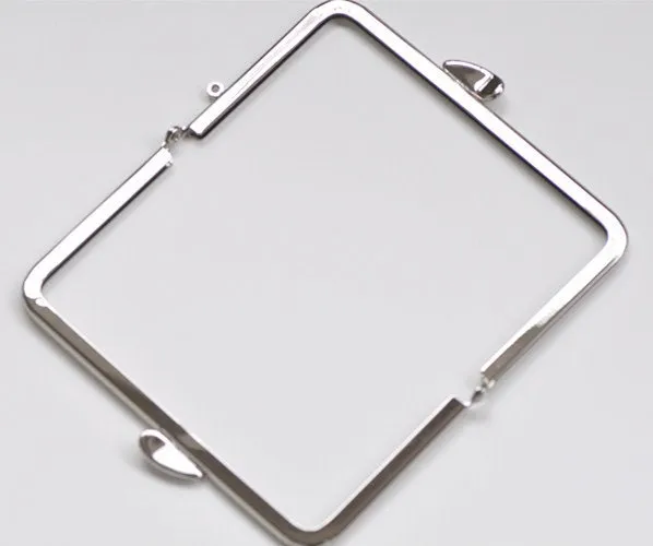 Purse Frame Retro Clutch Purse Frame Making Bag Hanger Silver/Gold 14cm x 8cm