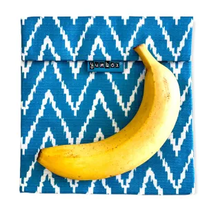 Reusable Sandwich Bag - Teal Zig Zag