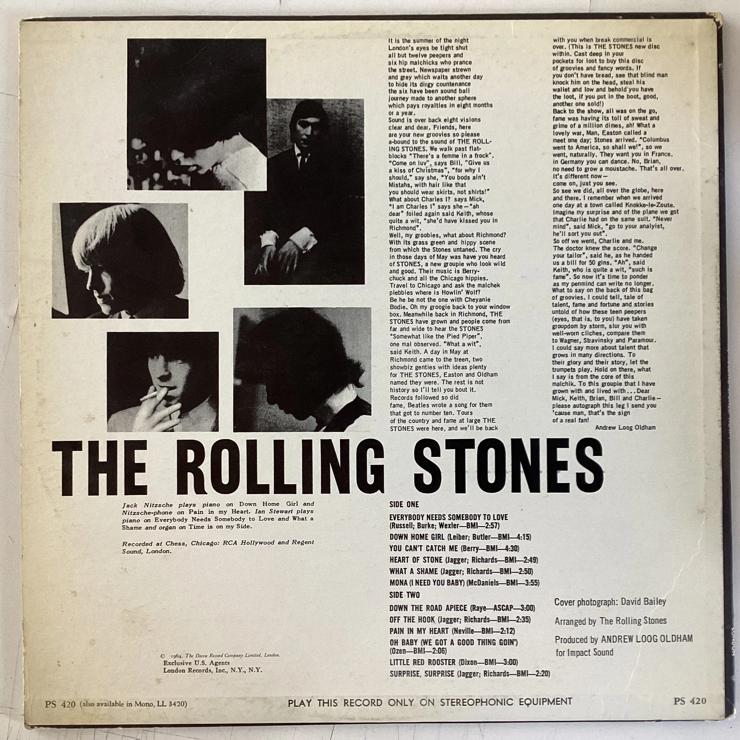 ROLLING STONES = NOW! (CDN 1969 REISSUE) (USED)