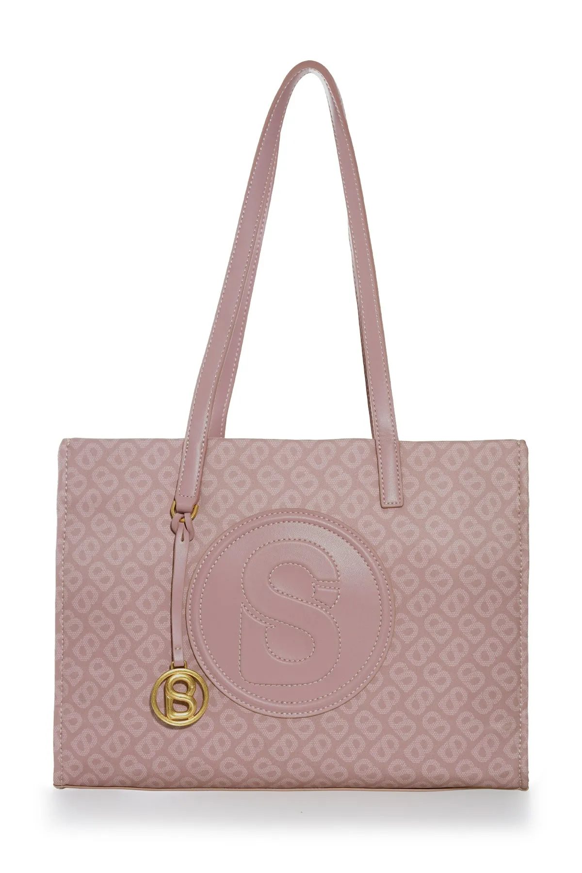 Tapis Aaliya Printed Tote Bag - Dusty Rose