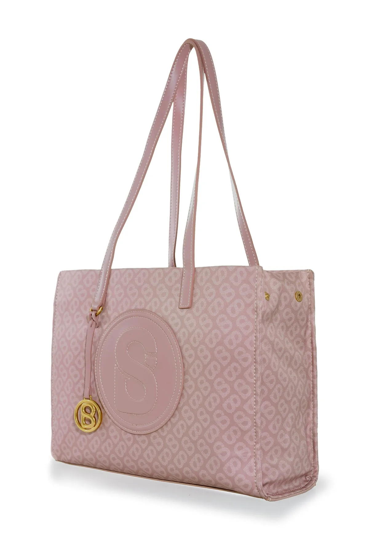 Tapis Aaliya Printed Tote Bag - Dusty Rose