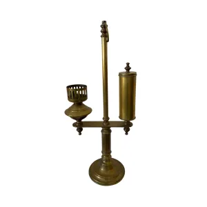 Vintage Brass Candlestick with Candleholder