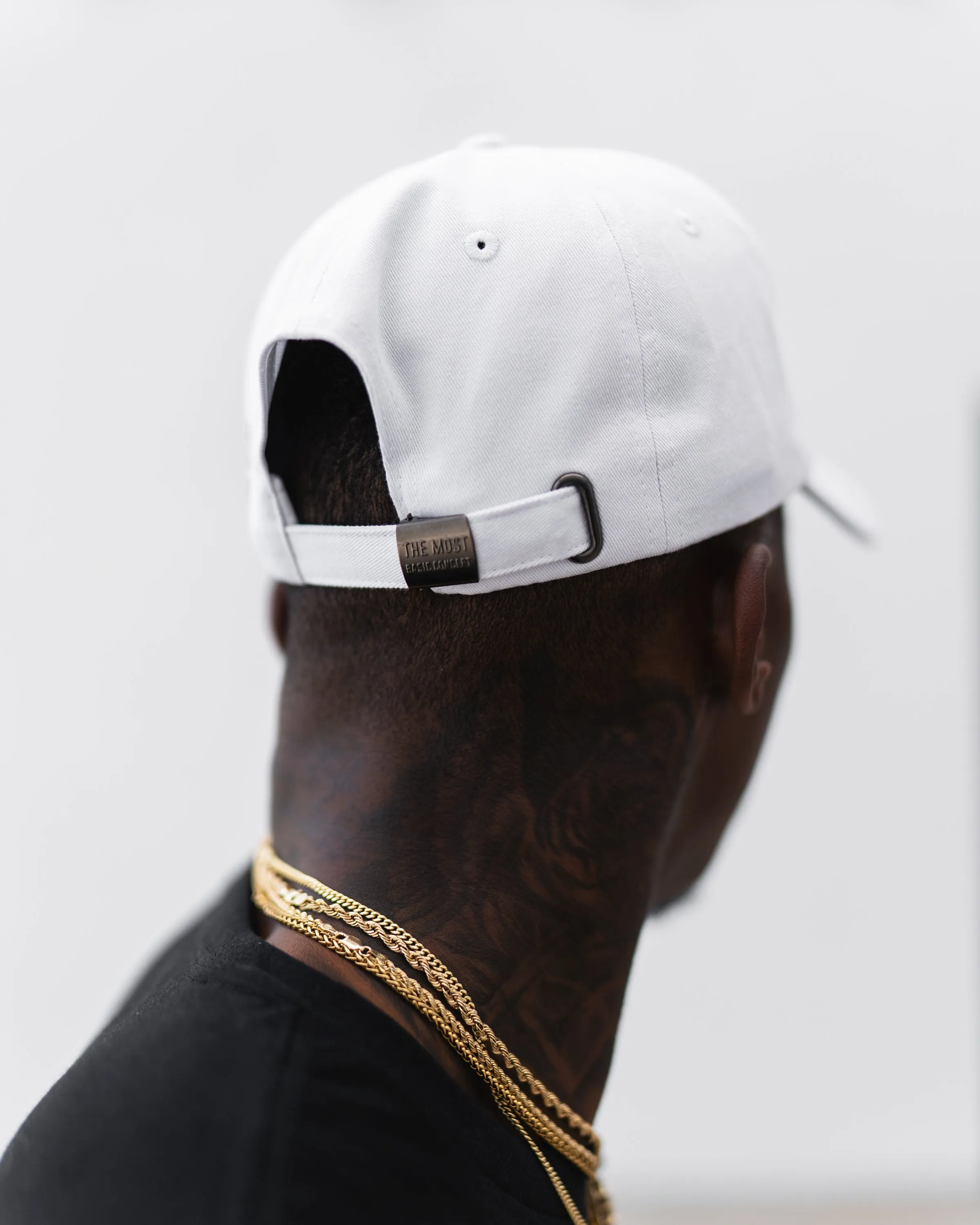 White Signature Dad Hat