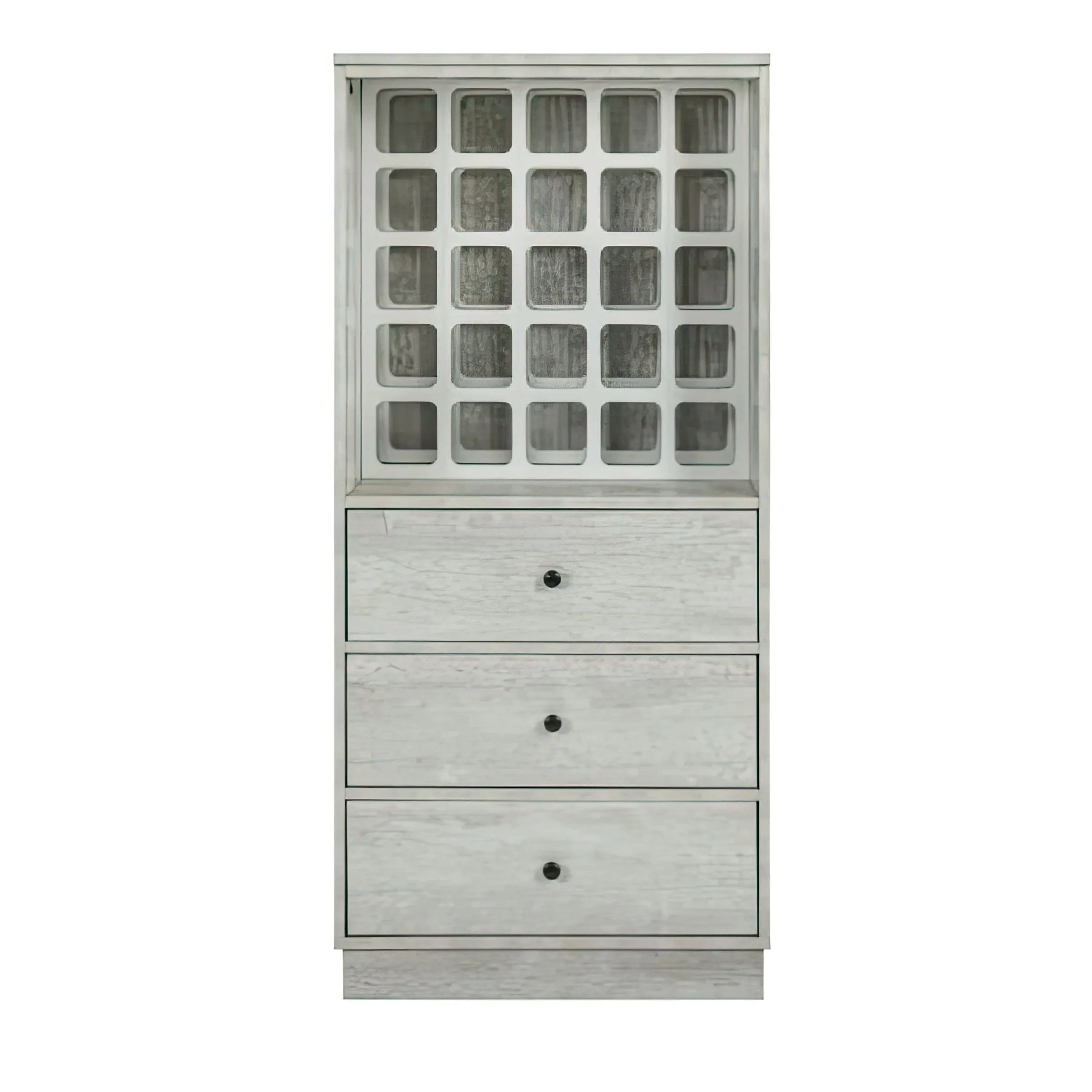 Wiesta Antique White Wine Cabinet